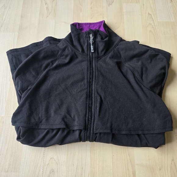 Athleta Jackets & Blazers - Athleta Renew 3 Tier Jacket Full Zip Black Size Small